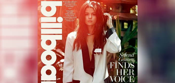 سيلينا جوميز على غلاف مجلة Billboard