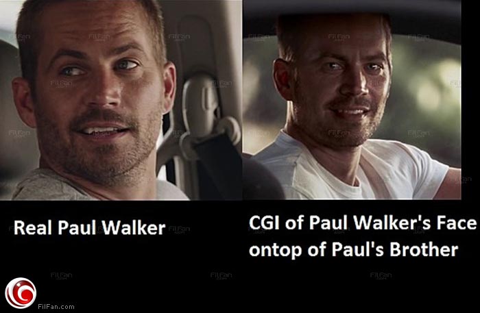 بول ووكر الأصلي والمزيف في Furious 7