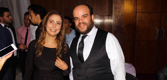 مسرح مصر في زفاف علي ربيع