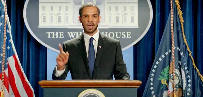 دريك يقلد أوباما