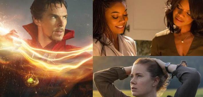 أفلام Almost Christmas وArrival وDoctor Strange
