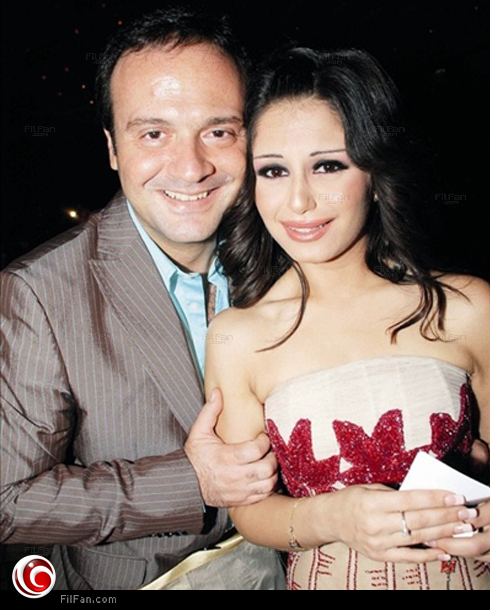 عادل حقي مع منة فضالي بفترة خطوبتهما