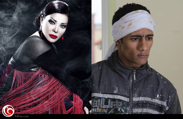 ليلى غفران ومحمد رمضان