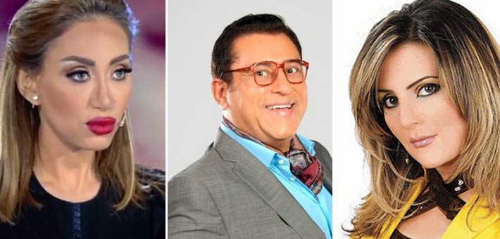 رانيا محمود ياسين ومعتز الدمرداش وريهام سعيد