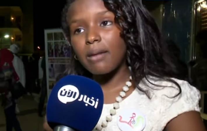 إحدى المشاركات في المبادرة 