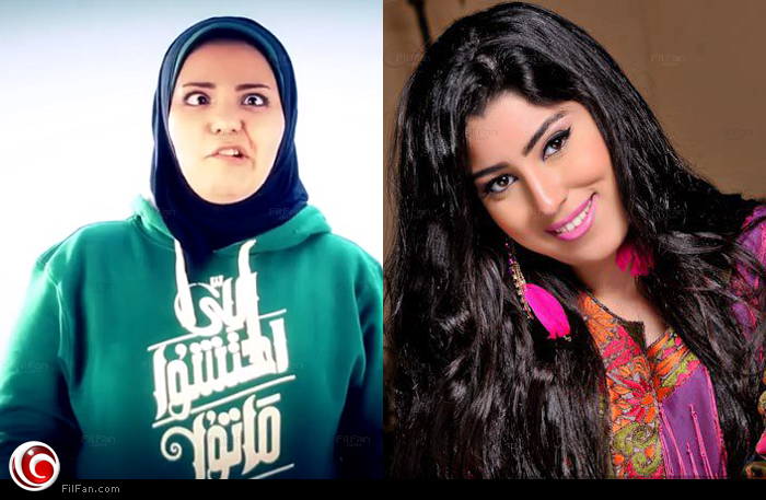 أيتن عامر وآية مصطفى