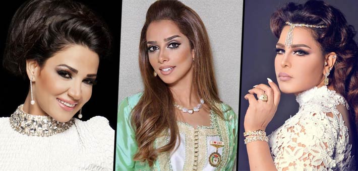 أحلام وبلقيس وديانا حداد