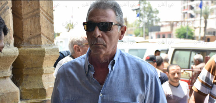 محمود حميدة في الجنازة