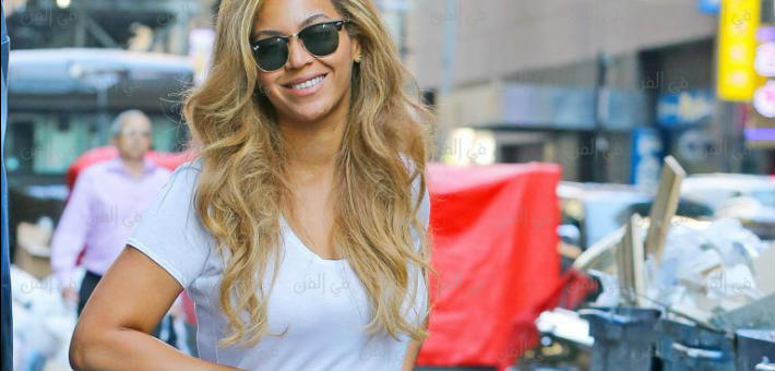 محاولات بيونسيه لإخفاء بطنها