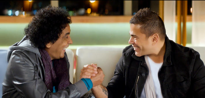 عمرو دياب ومحمد منير