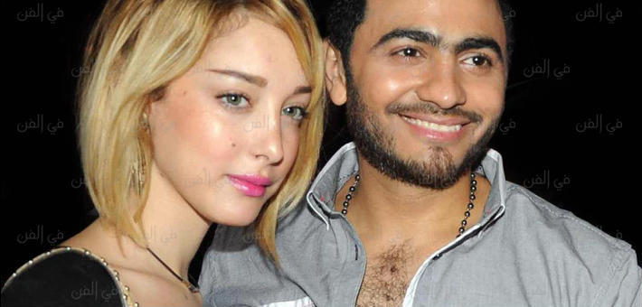 تامر وزوجته بسمة