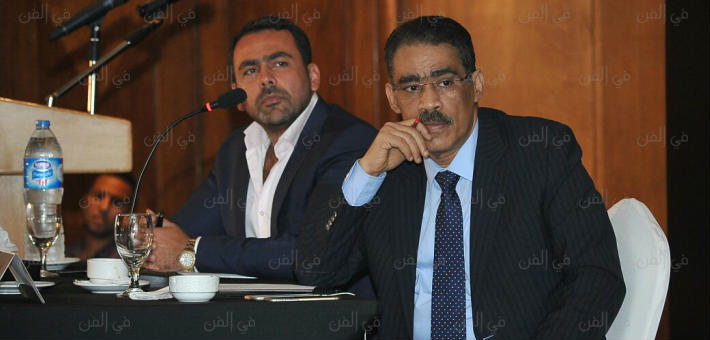 ضياء رشوان ويوسف الحسيني