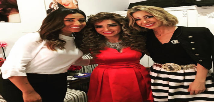 هند رضا وروجينا ودينا الشربيني