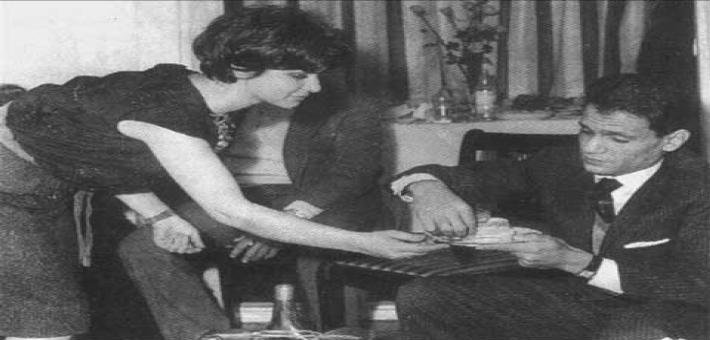 عبد الحليم حافظ وسعاد حسني