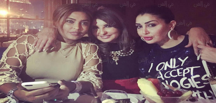 غادة عبد الرازق وشذى حسون ووعد