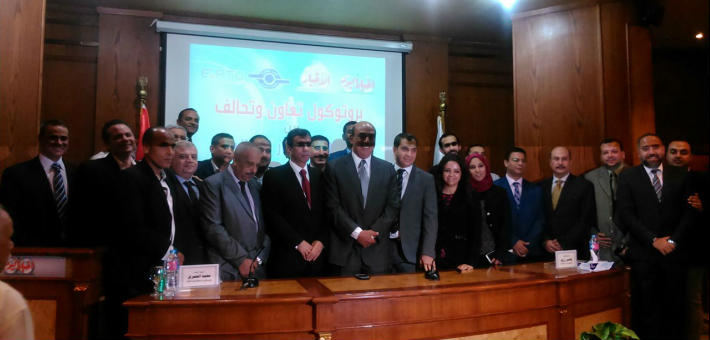 صوت القاهرة توقع بروتوكول تعاون مع وكالة الأخبار للإعلان