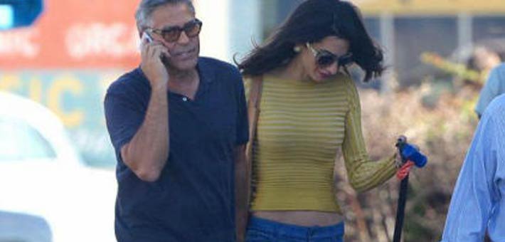 جورج وأمل كلوني