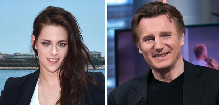 هل يواعد ليام نيسون كريستن ستيوارت؟ 