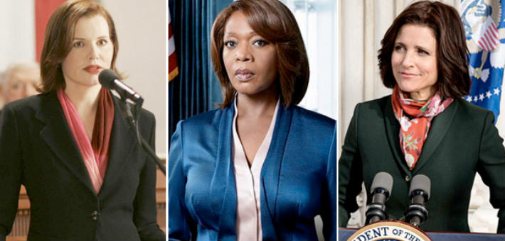 ممثلات جسدن دور رئيس الولايات المتحدة الأمريكية