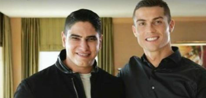 كريستيانو رونالدو مع أبو هشيمة 