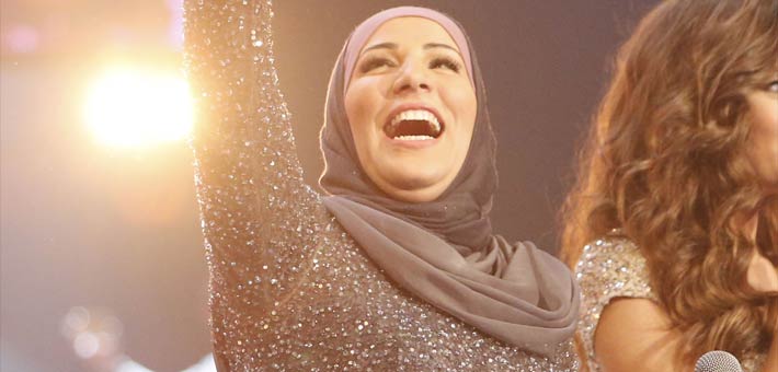 نداء شرارة في الحلقة الأخيرة من The Voice