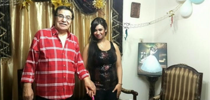 سارة طارق والراحل سعيد طرابيك