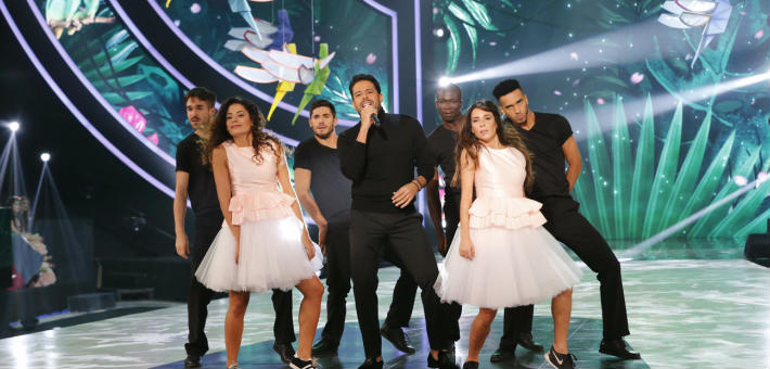 محمد حماقي في الحفل