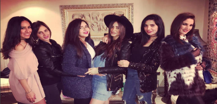 درة وإيمي سمير غانم وشهد رمزي