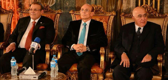 محمد صبحي في صالون &quot;المحور&quot;