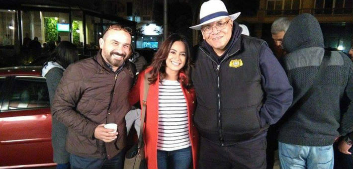 جمال البوشي وهند صبري