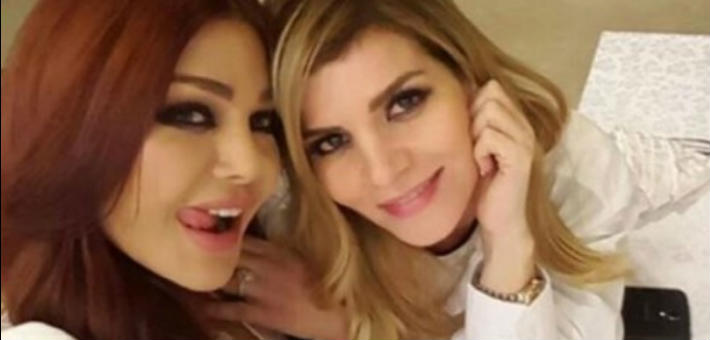 هيفاء وهبي ونسرين ظواهرة