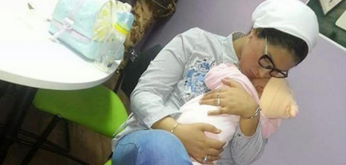 إيمان وابنتها