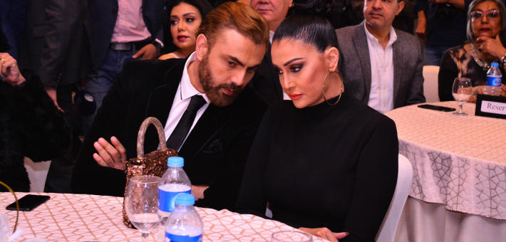 غادة عبد الرازق ومحمد كريم