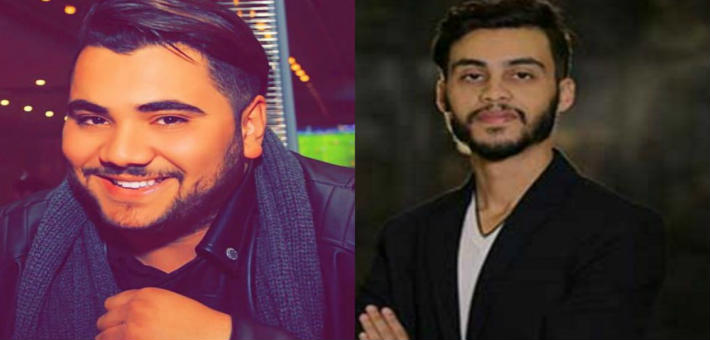 المتسابق يوسف آدم ومستشاره نسيم رايسي 