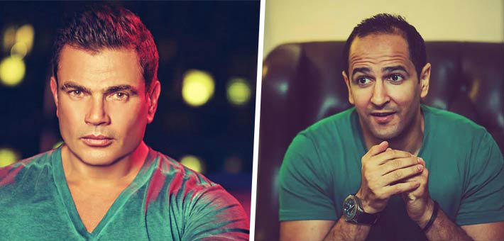 عمرو دياب وشادي حسن