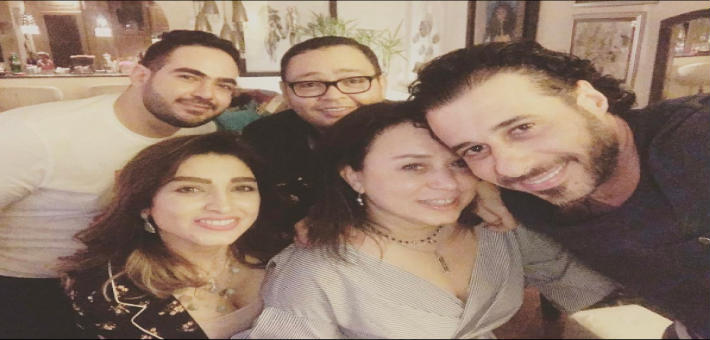 أحمد السعدني وأحمد رزق وروجينا وإنجي علي