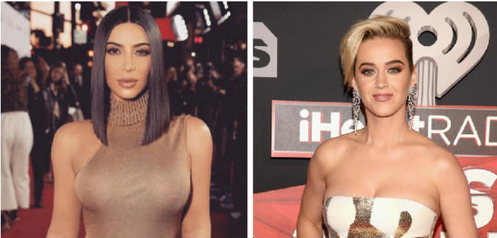 كاتي بيري وكيم كارداشيان 