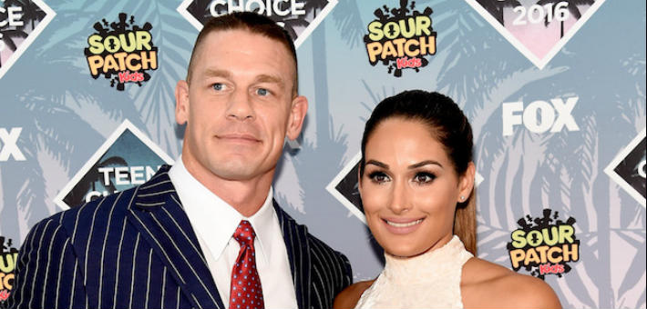 جون سينا وخطيبته نيكي بيلا