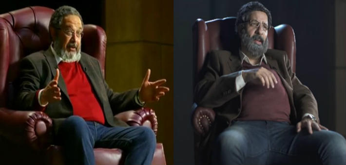 أحمد أمين يقلد ماجد الكدواني