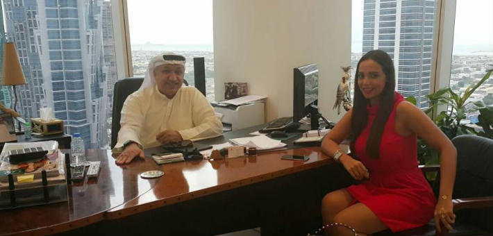 راندا حافظ مع سالم الهندي