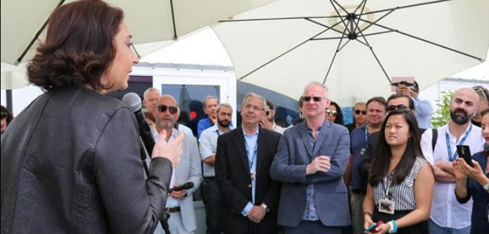 ريم علي رئيس مهرجان عمان السينمائي الدولي