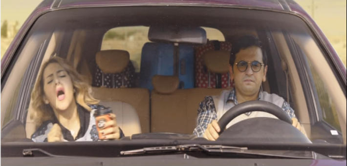 مصطفى خاطر ودنيا سمير غانم