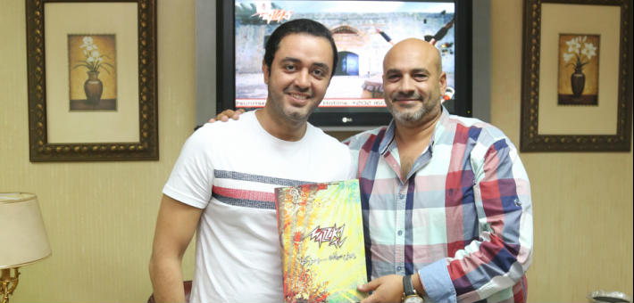 حاتم فهمي يوقع مع مزيكا