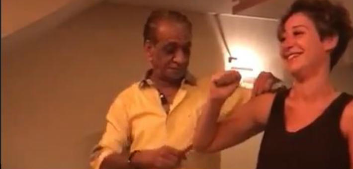 منة شلبي ومحمد السبكي