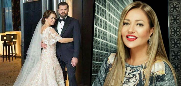 ليليى علوي والعروسين عمرو يوسف وكندة علوش