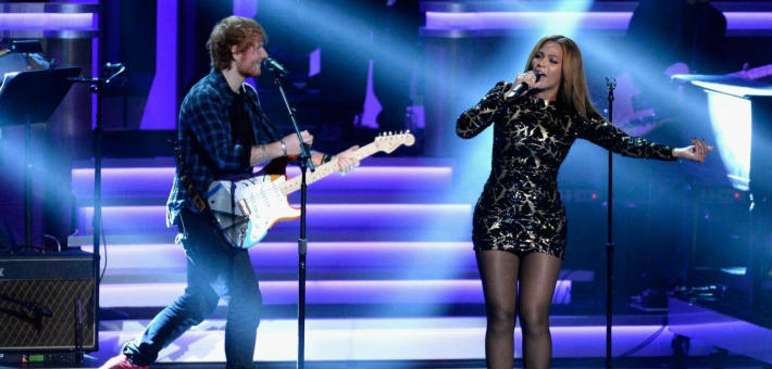 بيونسيه وإد شيرن