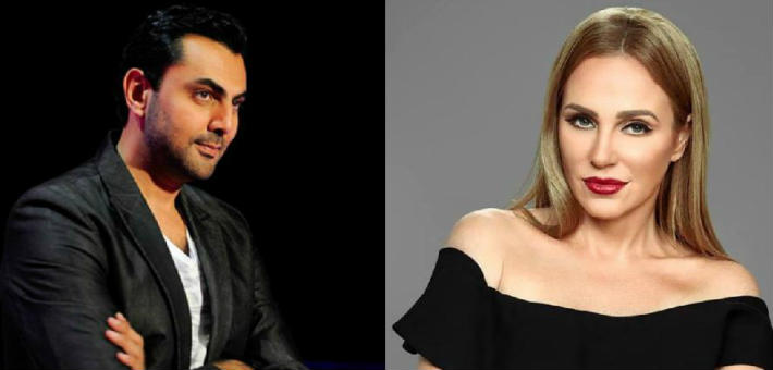 شيرين رضا ومحمد كريم