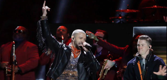 جستن تمبرليك Superbowl