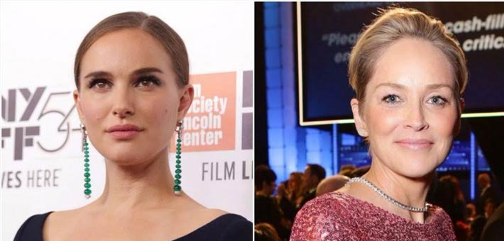 شارون ستون وناتالي بورتمان