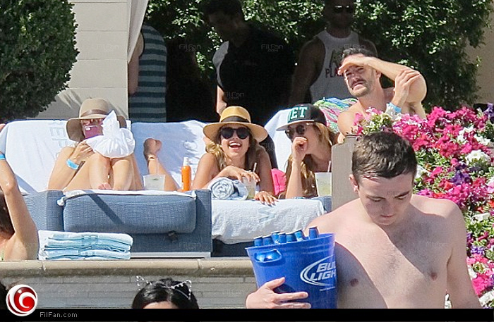 جيسيكا ألبا خلال احتفالها بعيد ميلادها